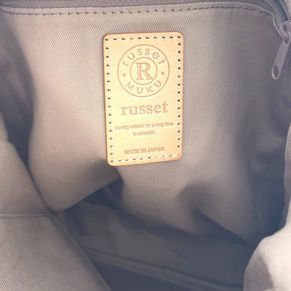 russet ラシット トートバッグ ハンドバッグ キャンドルシリーズ シグネチャー ゴールド金具 ナイロン スモーキーピンク ピンク ダークグリーン レディース