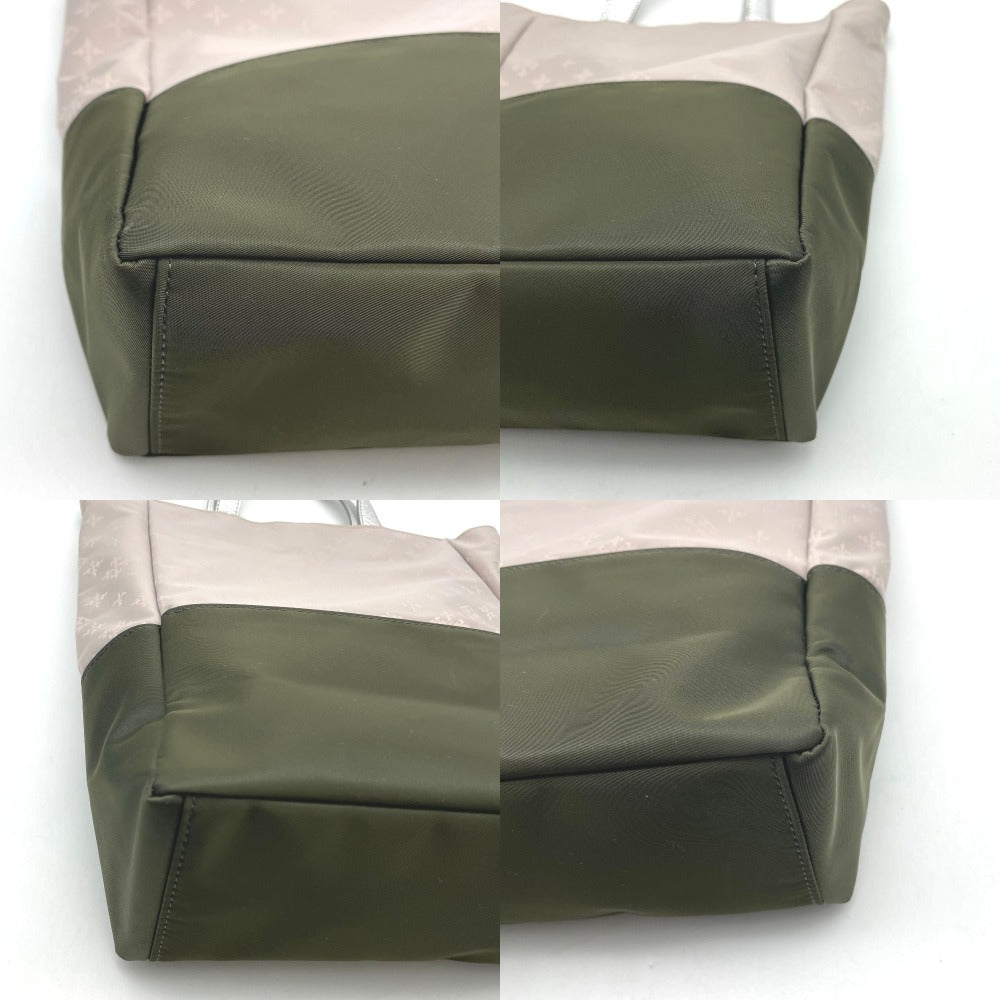 russet ラシット トートバッグ ハンドバッグ キャンドルシリーズ シグネチャー ゴールド金具 ナイロン スモーキーピンク ピンク ダークグリーン レディース