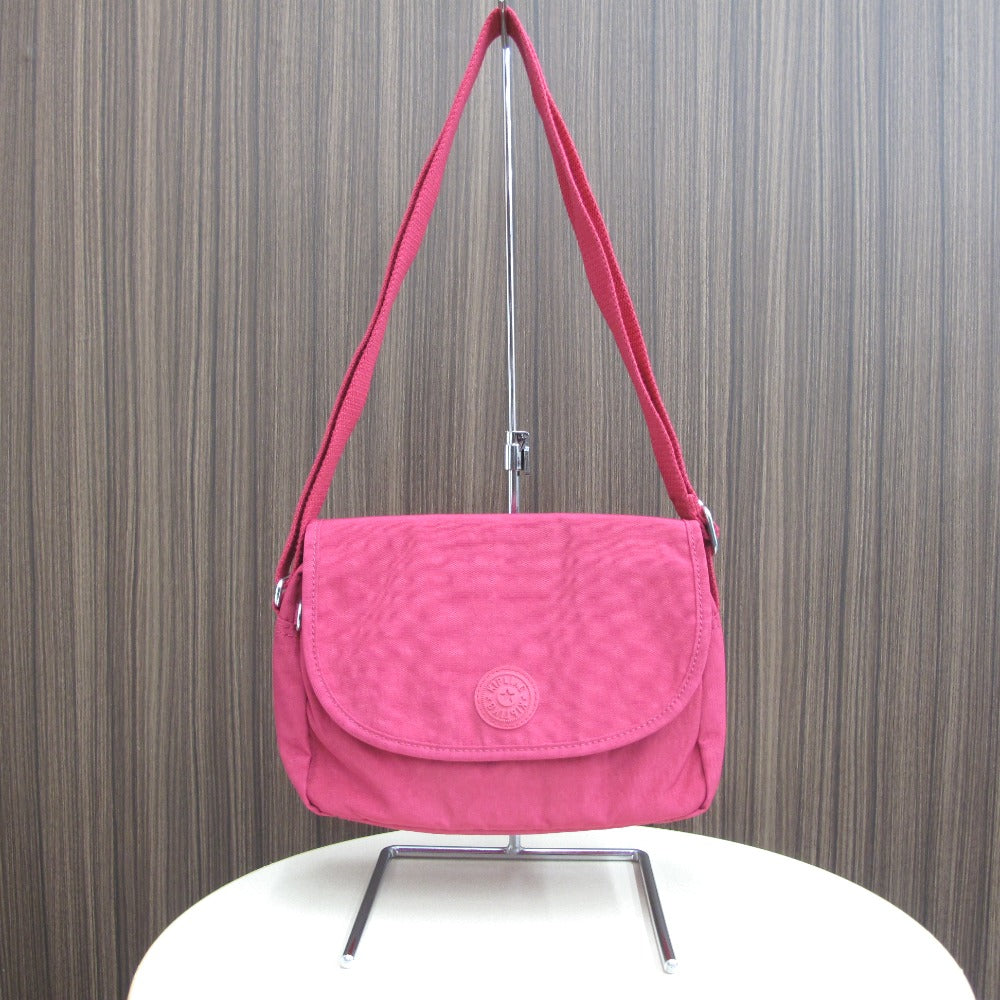 Kipling キプリング ショルダーバッグ フラップ型 斜め掛け ナイロン レディース 美品