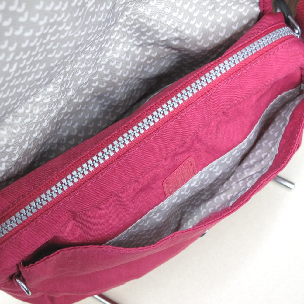 Kipling キプリング ショルダーバッグ フラップ型 斜め掛け ナイロン レディース 美品