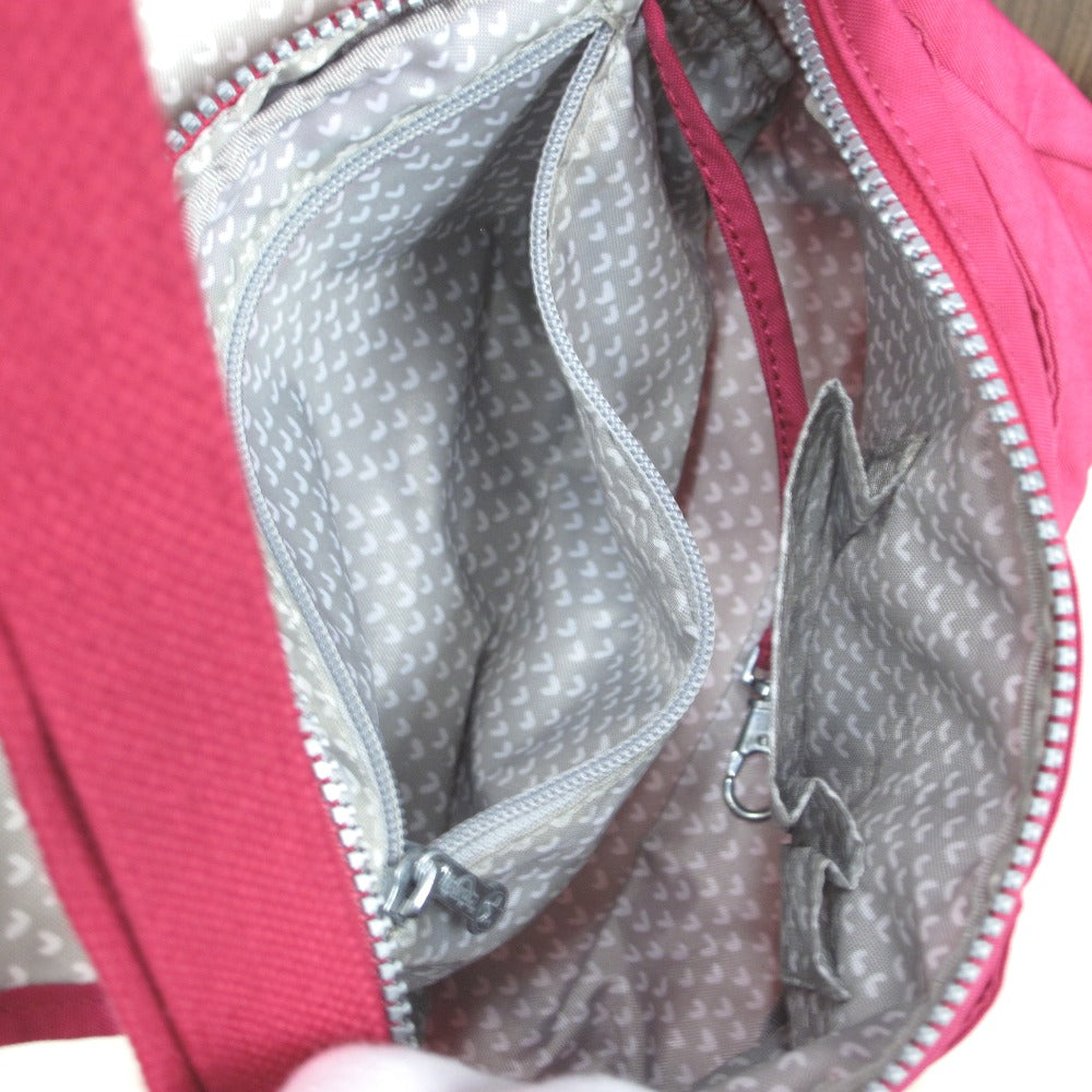 Kipling キプリング ショルダーバッグ フラップ型 斜め掛け ナイロン レディース 美品