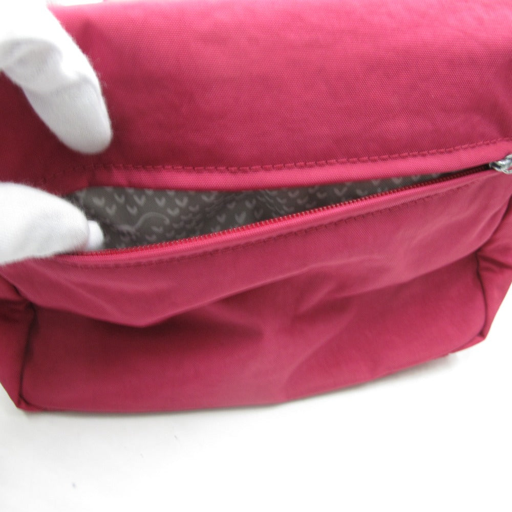 Kipling キプリング ショルダーバッグ フラップ型 斜め掛け ナイロン レディース 美品