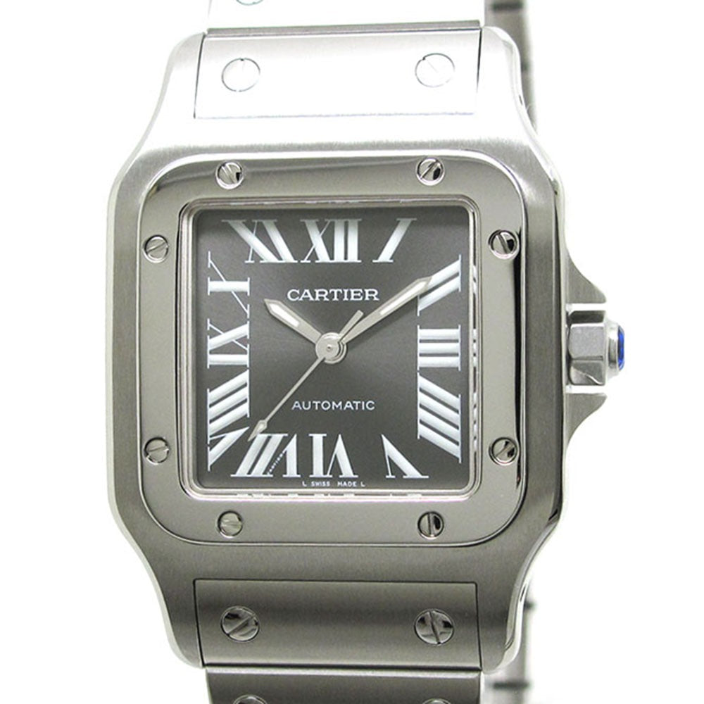 CARTIER カルティエ 腕時計 サントスガルベ LM W20067D6 グレー文字盤 アジア限定 自動巻き SANTOS | Celebourg  セレブール公式サイト