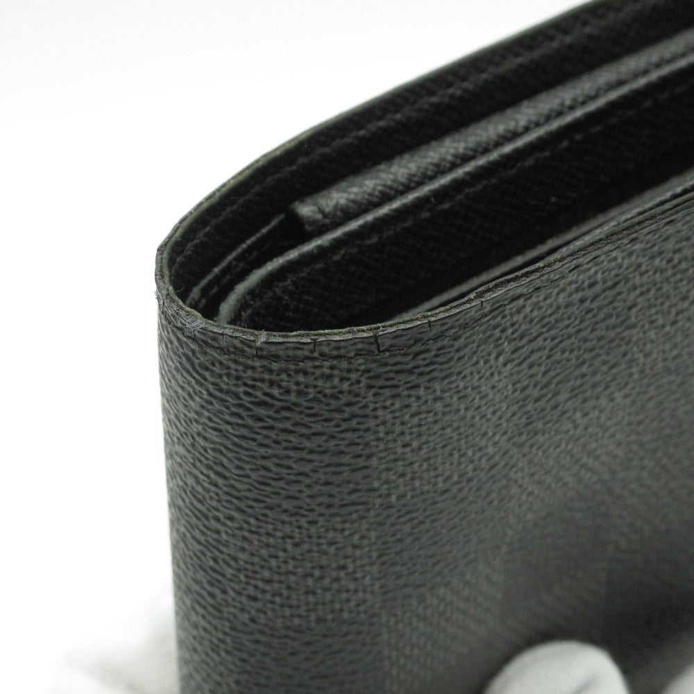 LOUIS VUITTON ルイ・ヴィトン 二つ折り財布 ポルトフォイユ フロリン パスケース ウォレット PVC レザー メンズ ダミエ グラフィット N63074