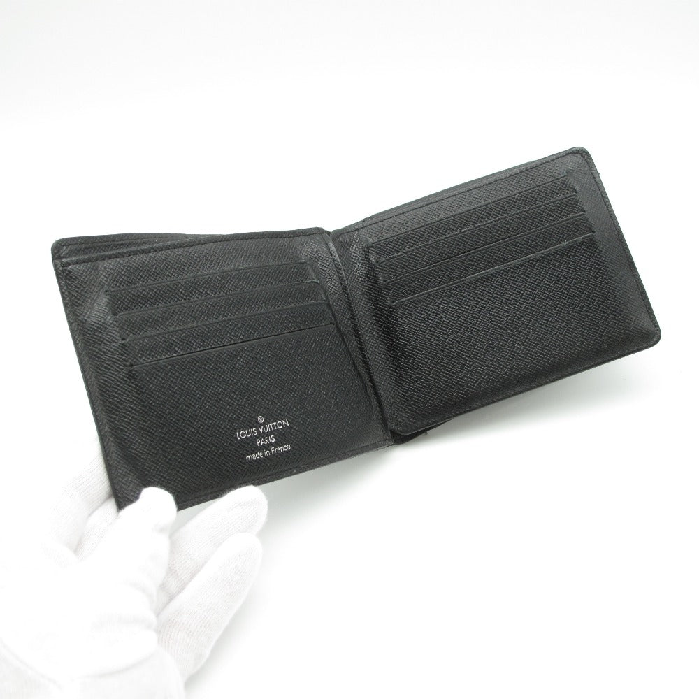 LOUIS VUITTON ルイ・ヴィトン 二つ折り財布 ポルトフォイユ フロリン パスケース ウォレット PVC レザー メンズ ダミエ グラフィット N63074