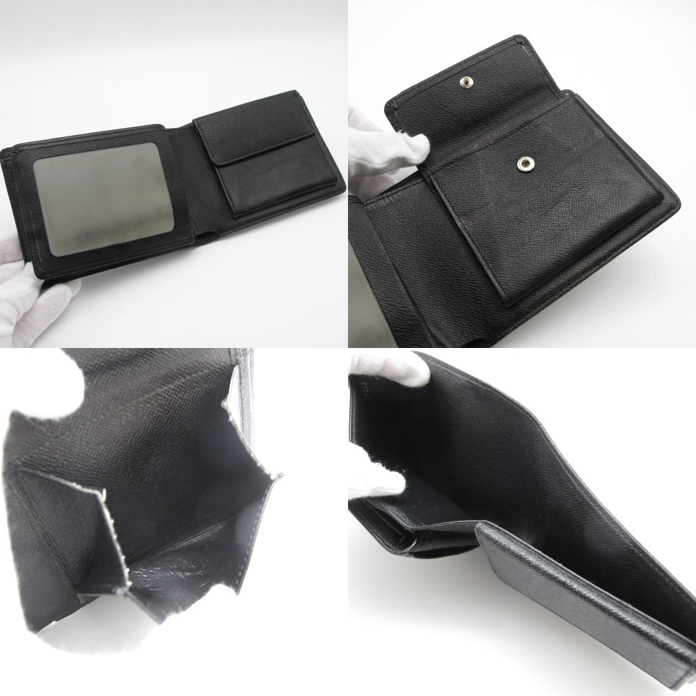 LOUIS VUITTON ルイ・ヴィトン 二つ折り財布 ポルトフォイユ フロリン パスケース ウォレット PVC レザー メンズ ダミエ グラフィット N63074