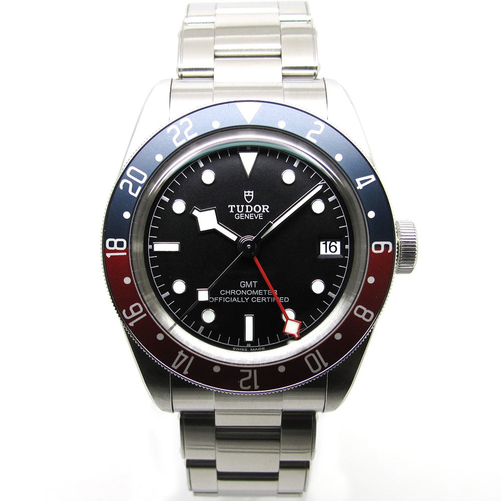 TUDOR チュードル 腕時計 ブラックベイ GMT 79830RB M79830RB-0001 自動巻き HERITAGE BLACK BAY 美品