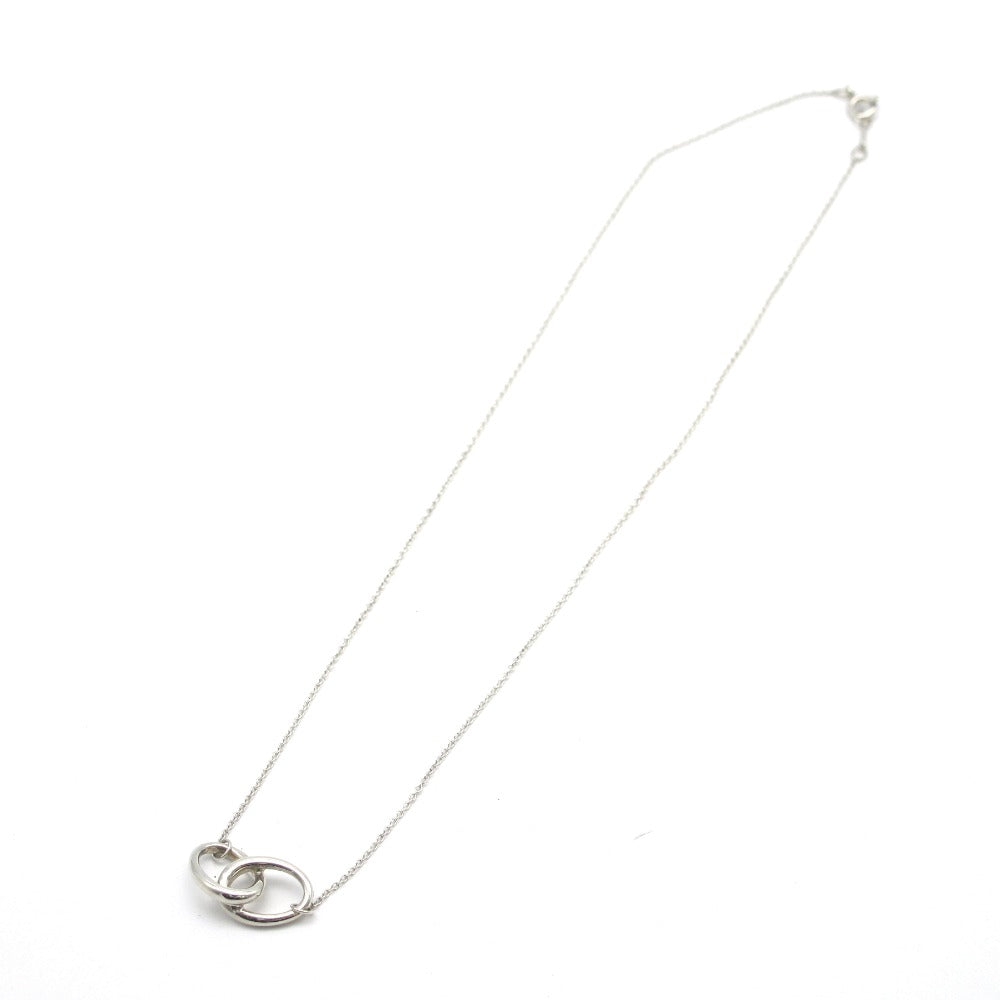 TIFFANY&Co. ティファニー ダブルループ ネックレス エルサ・ペレッティ SILVER シルバー SV Ag 925 レディース アクセサリー
