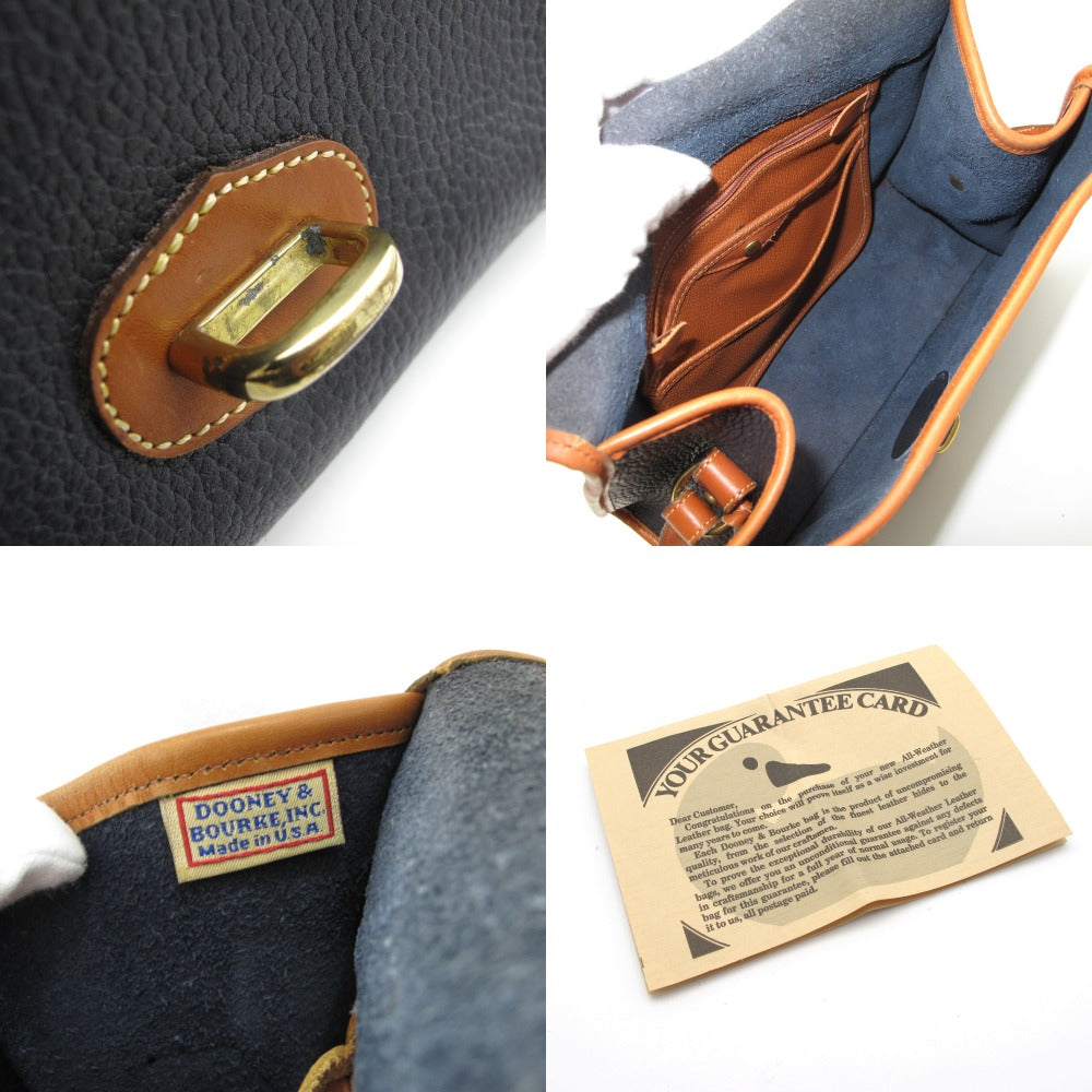 DOONEY & BOURKE ドゥーニー&バーク ショルダーバッグ DOONEY&BOURKE ドゥーニーアンドバーク 肩掛け 斜め掛け 本革 レザー USA製 ネイビー