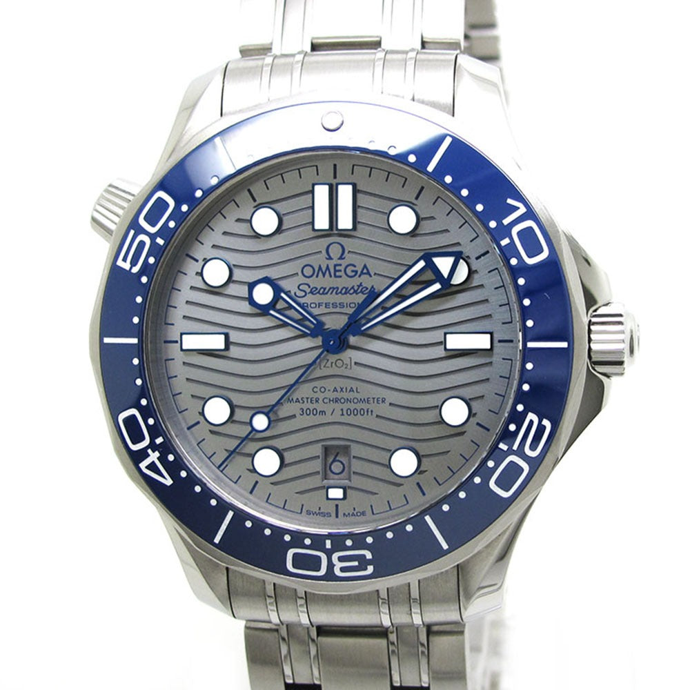 OMEGA オメガ 腕時計 シーマスター ダイバー 300M コーアクシャル マスター クロノメーター 210.30.42.20.06.001 グレー SEAMASTER