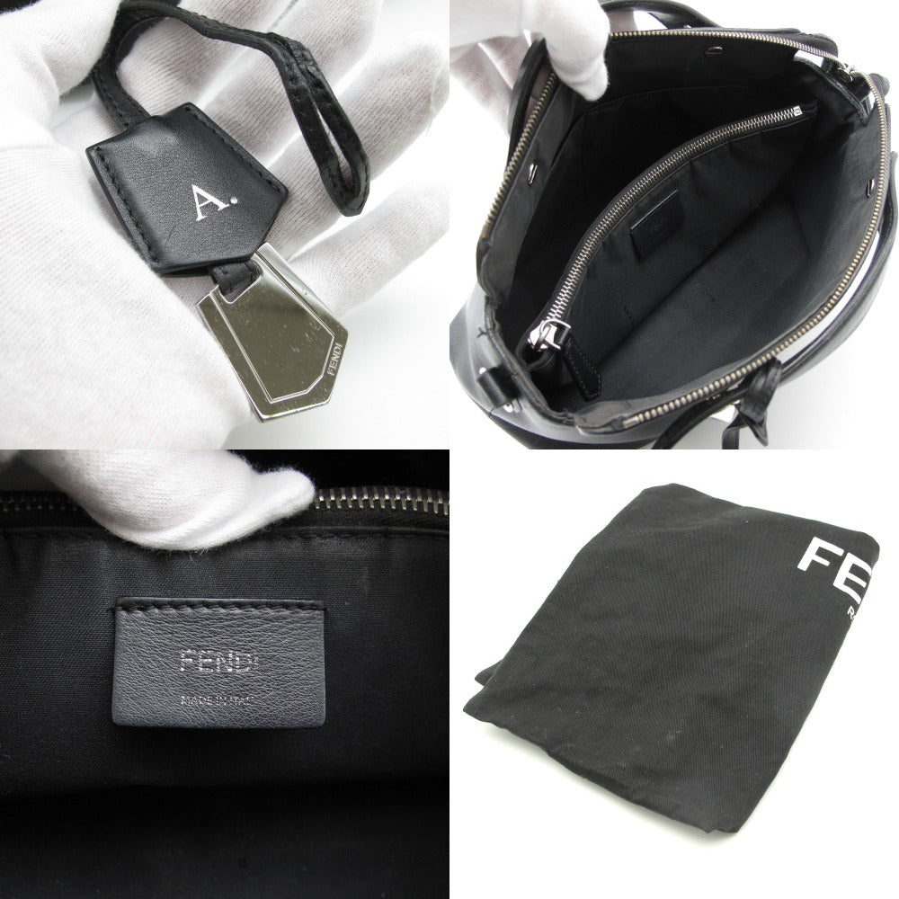 FENDI フェンディ ハンドバッグ バイザウェイ レザー ブラック レディース 8BL124 難あり