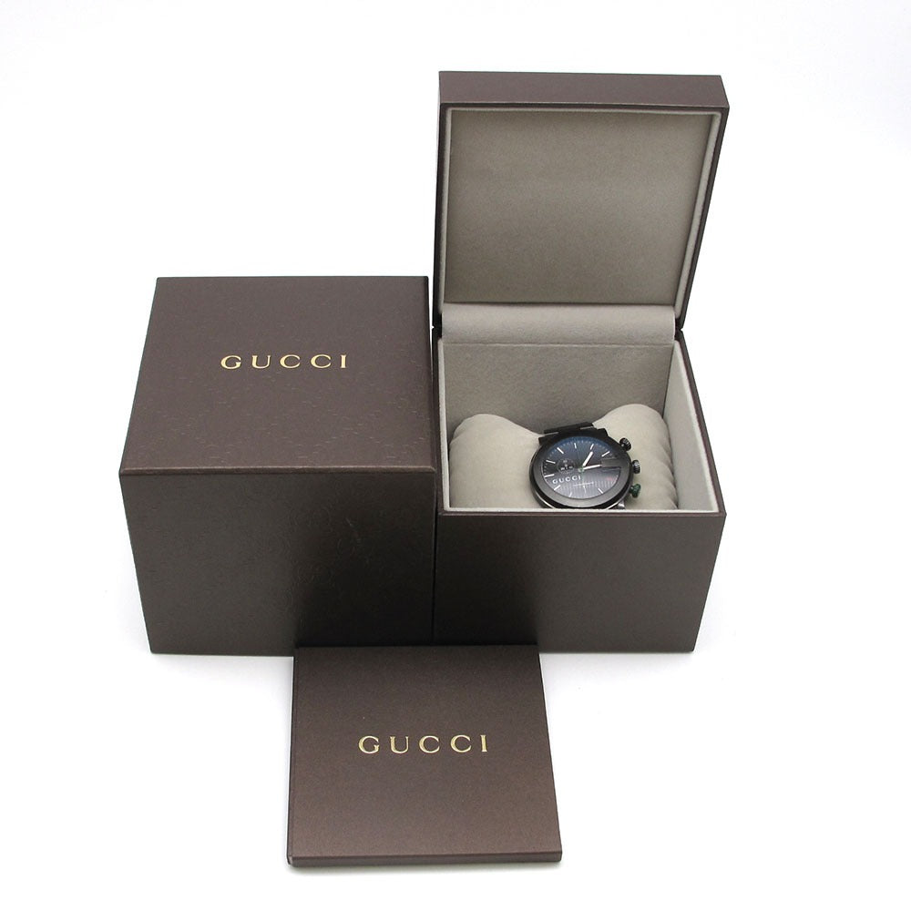 GUCCI グッチ 腕時計 Gクロノ YA101331 101M クロノグラフ クォーツ メンズ