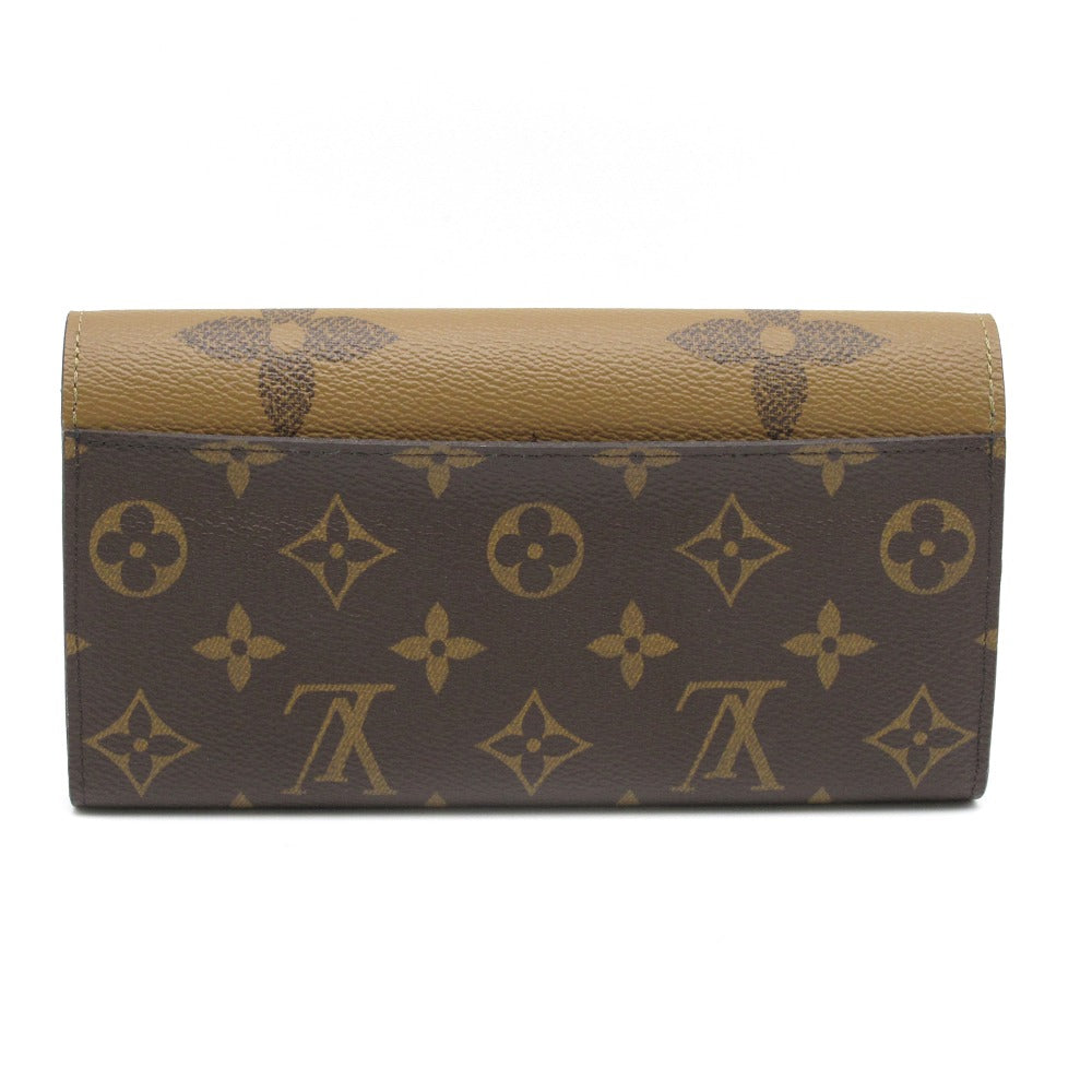 LOUIS VUITTON ルイ・ヴィトン 長財布 ポルトフォイユ サラ モノグラム ジャイアント リバース ウォレット PVC レザー M80726 美品