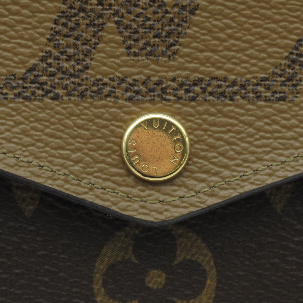 LOUIS VUITTON ルイ・ヴィトン 長財布 ポルトフォイユ サラ モノグラム ジャイアント リバース ウォレット PVC レザー M80726 美品