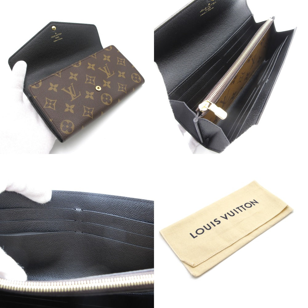 LOUIS VUITTON ルイ・ヴィトン 長財布 ポルトフォイユ サラ モノグラム ジャイアント リバース ウォレット PVC レザー M80726 美品
