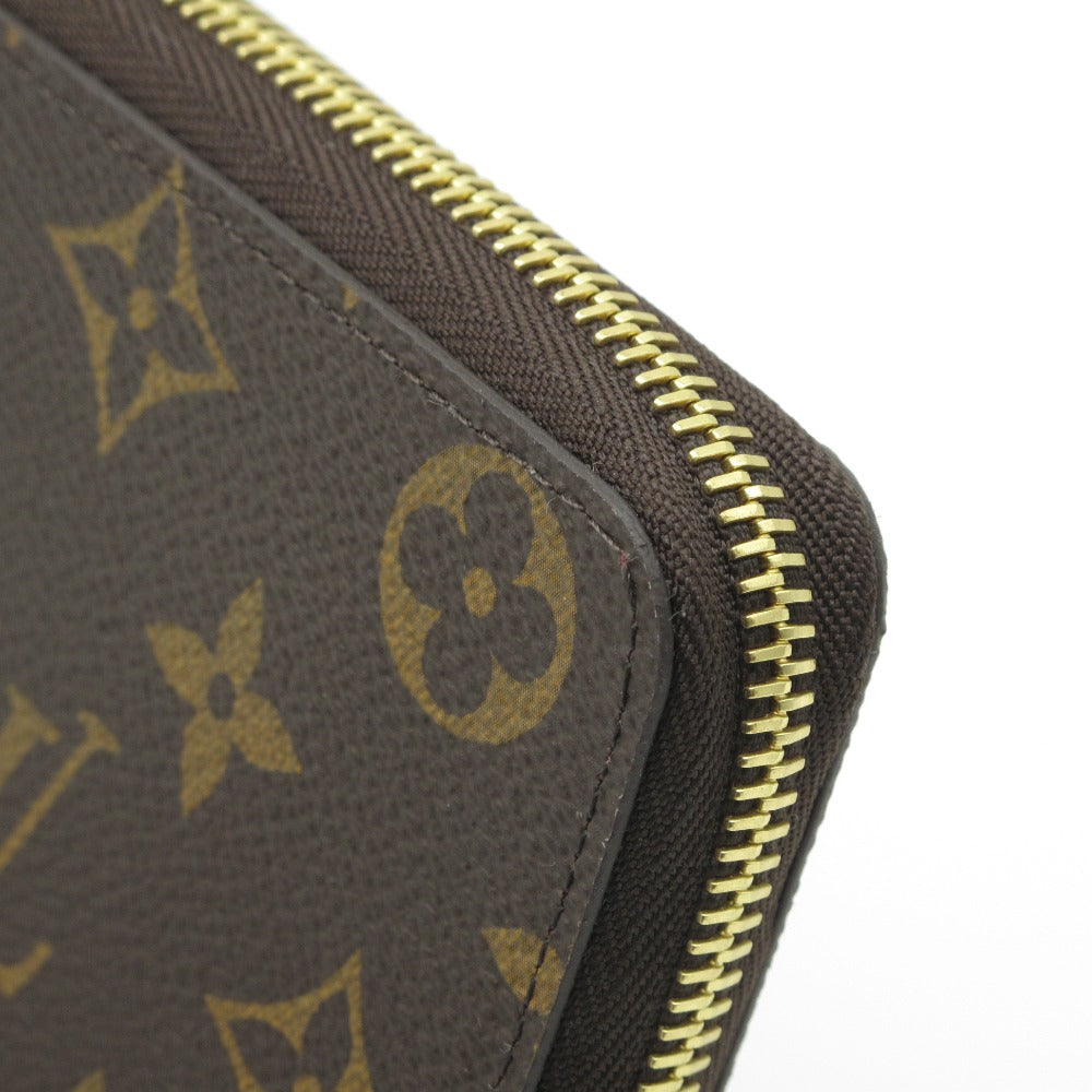 LOUIS VUITTON ルイ・ヴィトン 長財布 ポルトフォイユ クレマンス フューシャ ラウンドファスナー ジッピー ウォレット レディース モノグラム M60742 未使用品