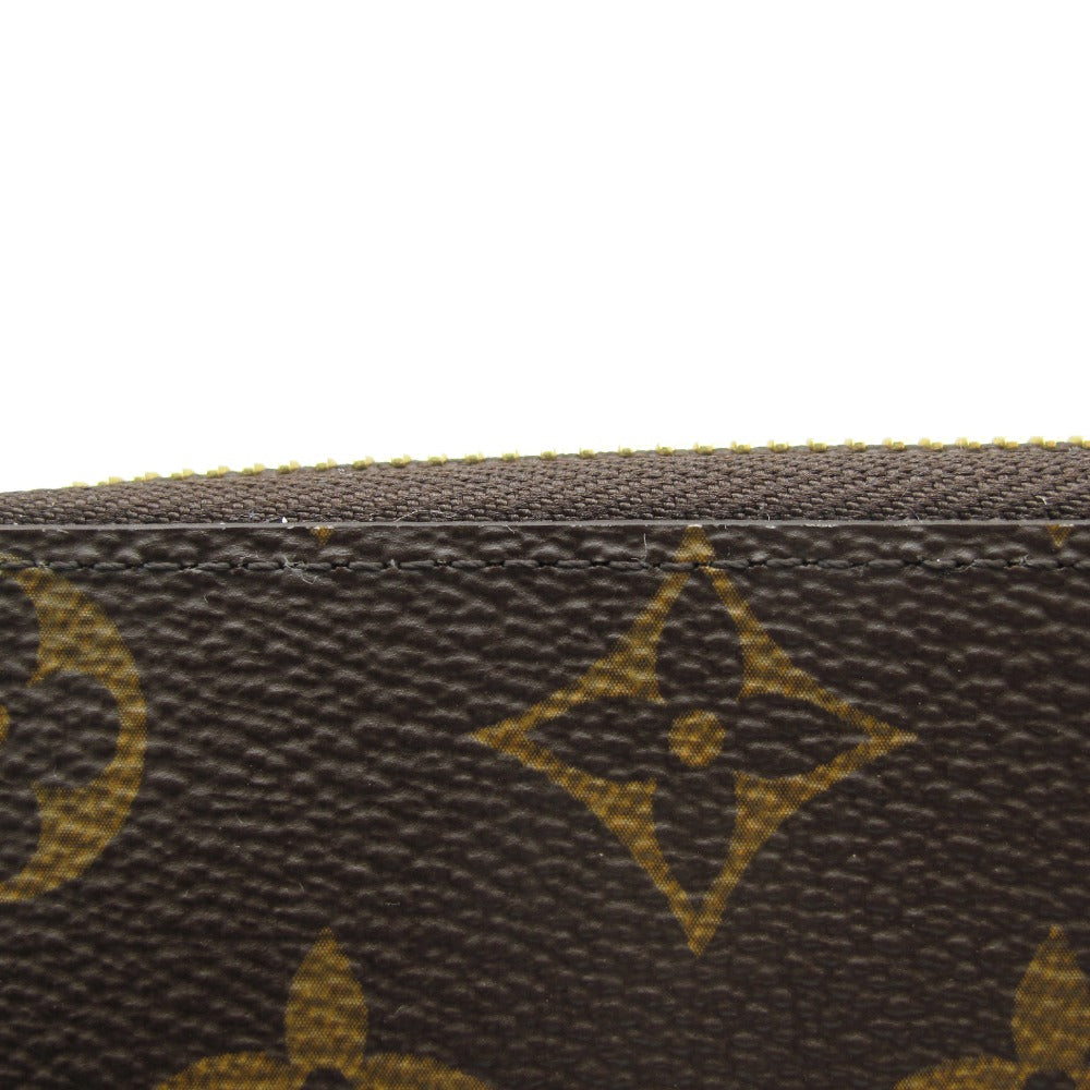 LOUIS VUITTON ルイ・ヴィトン 長財布 ポルトフォイユ クレマンス フューシャ ラウンドファスナー ジッピー ウォレット レディース モノグラム M60742 未使用品