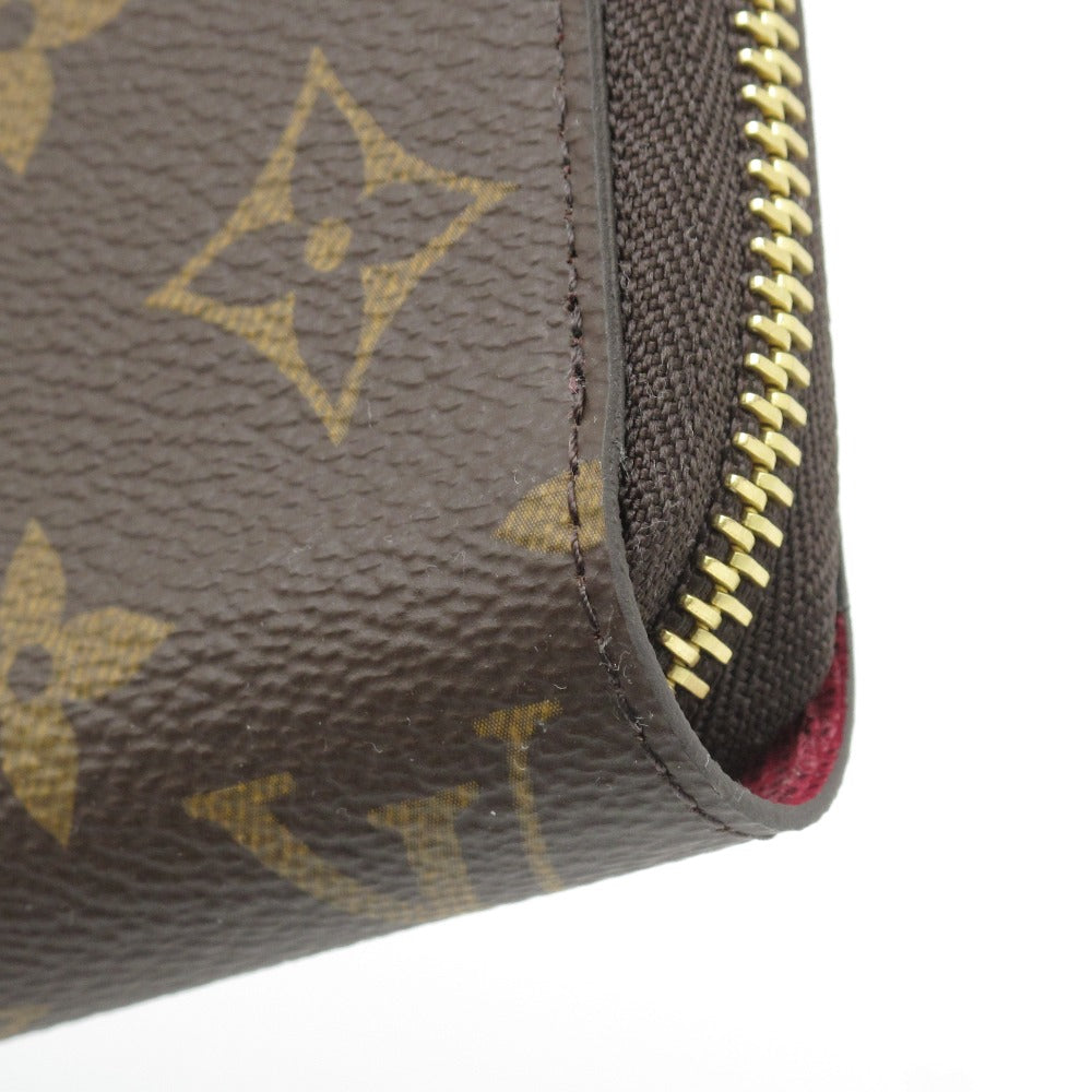 LOUIS VUITTON ルイ・ヴィトン 長財布 ジッピー ウォレット フューシャ ラウンドファスナー PVC レザー モノグラム M41895 未使用品