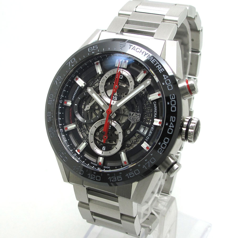 TAG HEUER タグホイヤー 腕時計 カレラ キャリバー ホイヤー01 クロノグラフ CAR201V.BA0714 自動巻き CARRERA 美品