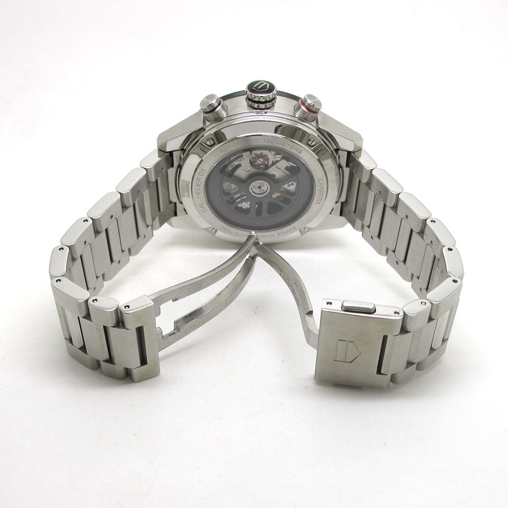 TAG HEUER タグホイヤー 腕時計 カレラ キャリバー ホイヤー01 クロノグラフ CAR201V.BA0714 自動巻き CARRERA 美品