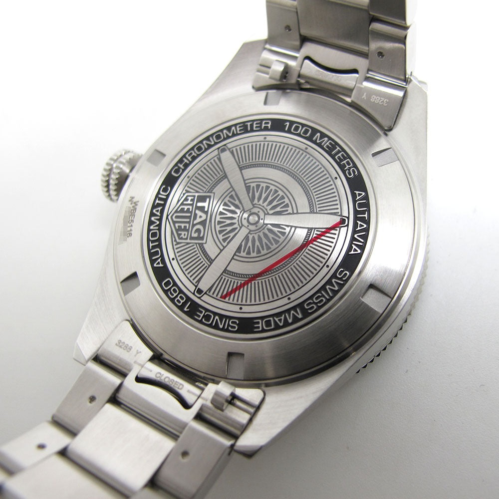 TAG HEUER タグホイヤー 腕時計 オータヴィア WBE5116.EB0173 ブルー文字盤 自動巻き 美品