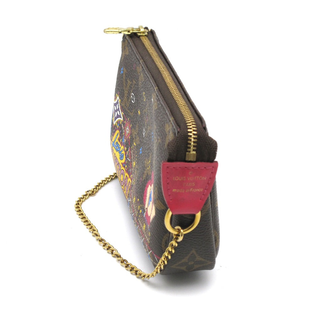 LOUIS VUITTON ルイ・ヴィトン ミニポシェット アクセソワール ホリデーコレクション モノグラム ヴィヴィエンヌ M69752 アクセサリーポーチ チェーンバッグ ミニバッグ