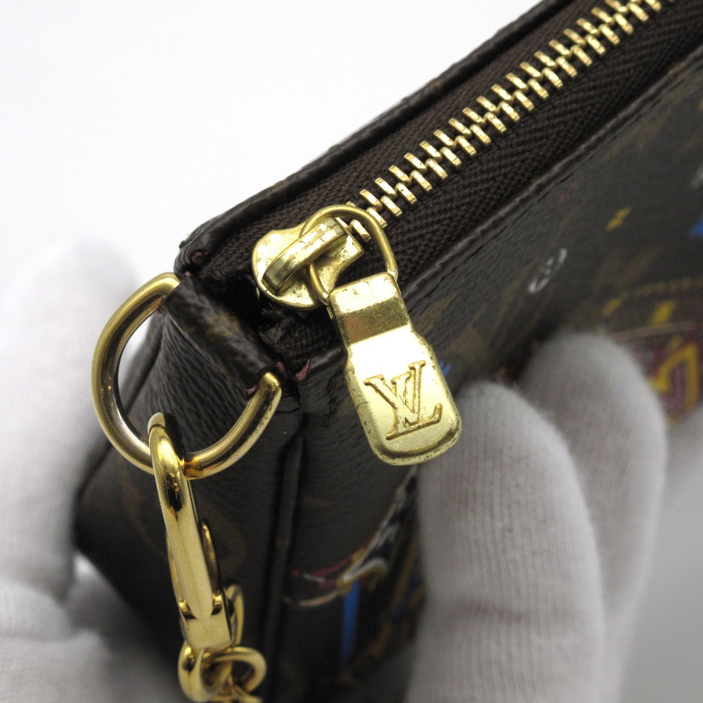 LOUIS VUITTON ルイ・ヴィトン ミニポシェット アクセソワール ホリデーコレクション モノグラム ヴィヴィエンヌ M69752 アクセサリーポーチ チェーンバッグ ミニバッグ