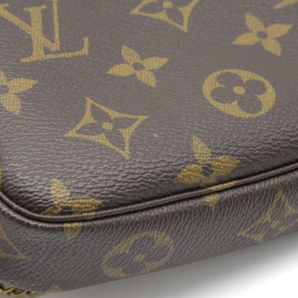 LOUIS VUITTON ルイ・ヴィトン ミニポシェット アクセソワール ホリデーコレクション モノグラム ヴィヴィエンヌ M69752 アクセサリーポーチ チェーンバッグ ミニバッグ
