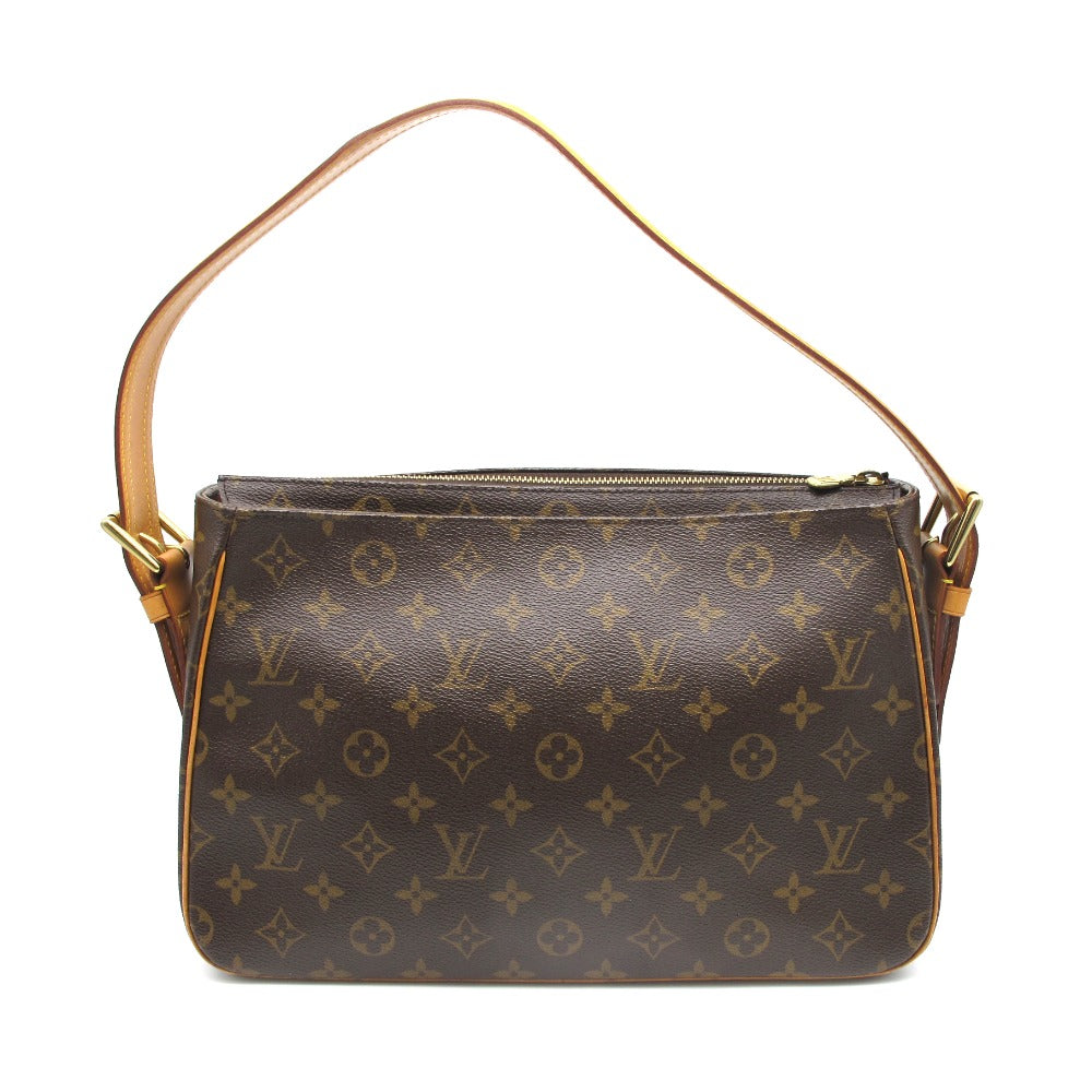 LOUIS VUITTON ルイ・ヴィトン ショルダーバッグ ヴィバ シテGM PVC レザー レディース モノグラム M51163 美品