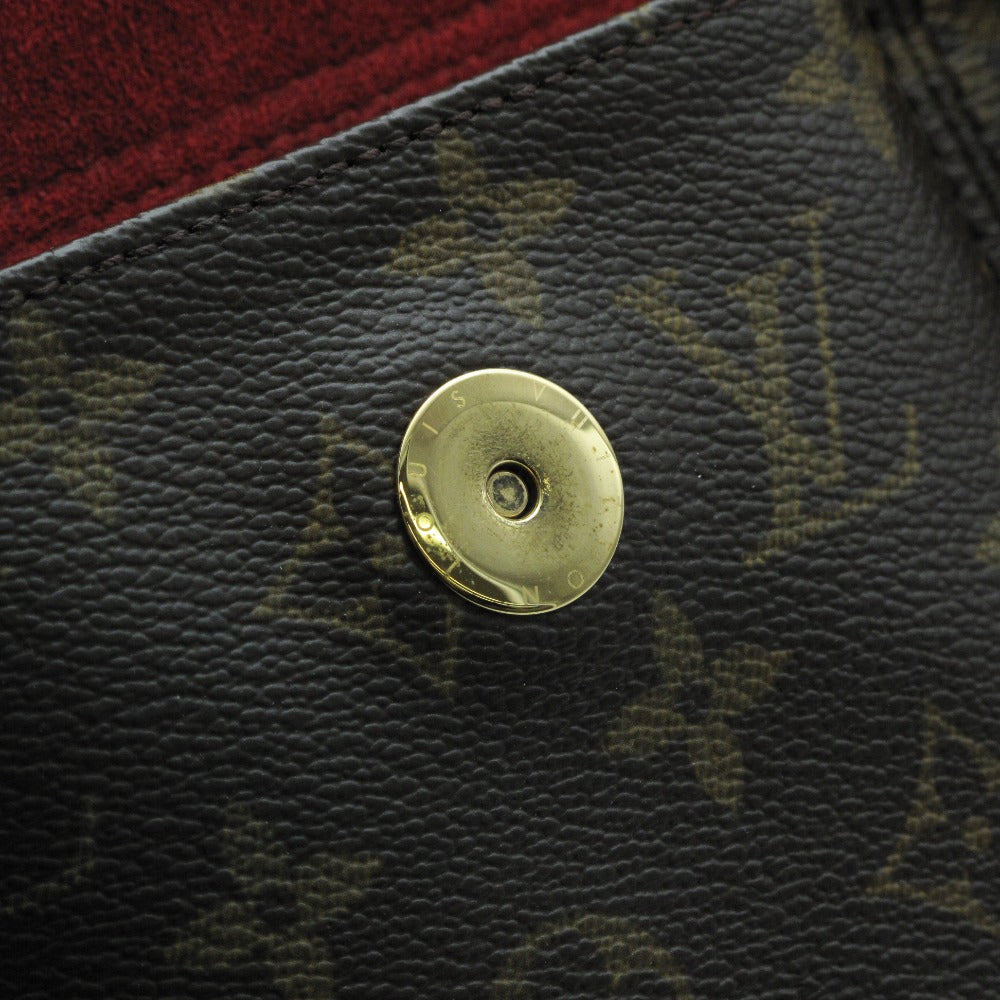LOUIS VUITTON ルイ・ヴィトン ショルダーバッグ ヴィバ シテGM PVC レザー レディース モノグラム M51163 美品