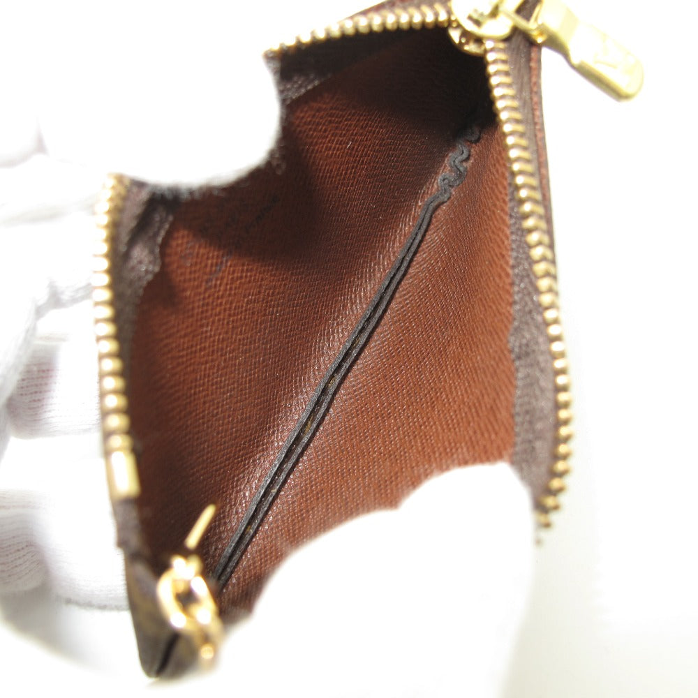LOUIS VUITTON ルイ・ヴィトン コインケース ポシェット クレ キーリング付き キーケース 小物入れ ミニ財布 モノグラム M62650 美品