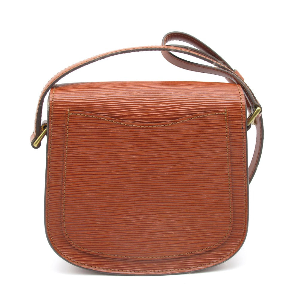 LOUIS VUITTON ルイ・ヴィトン ショルダーバッグ ミニサンクルー ポシェット 斜め掛け クロスボディ レザー ケニアブラウン エピ M52213