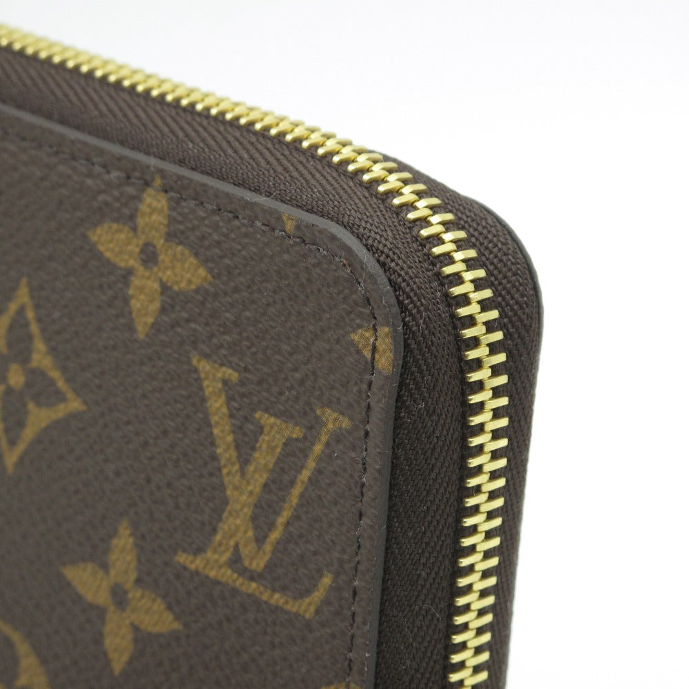 LOUIS VUITTON ルイ・ヴィトン 長財布 ジッピーウォレット ローズバレリーヌ ラウンドファスナー PVC レザー ブラウン ピンク モノグラム M41894 未使用品