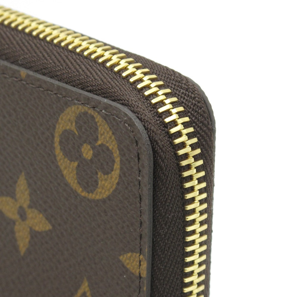 LOUIS VUITTON ルイ・ヴィトン 長財布 ポルトフォイユ クレマンス フューシャ ラウンドファスナー ジッピー ウォレット モノグラム M60742 未使用品