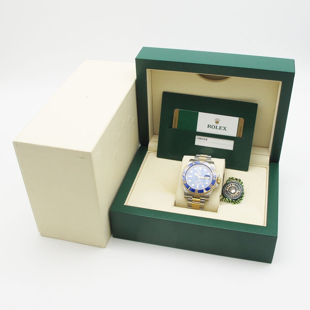 ROLEX ロレックス 腕時計 サブマリーナ デイト Ref.116613LB ランダム番 自動巻き SUBMARINER 美品