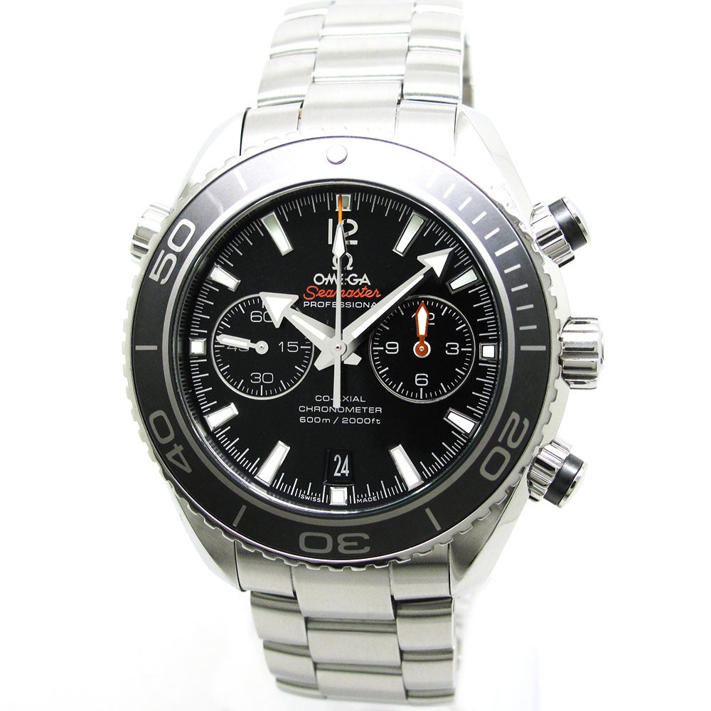 OMEGA オメガ 腕時計 シーマスター プラネットオーシャン クロノグラフ 232.30.46.51.01.001 自動巻き SEAMASTER 美品