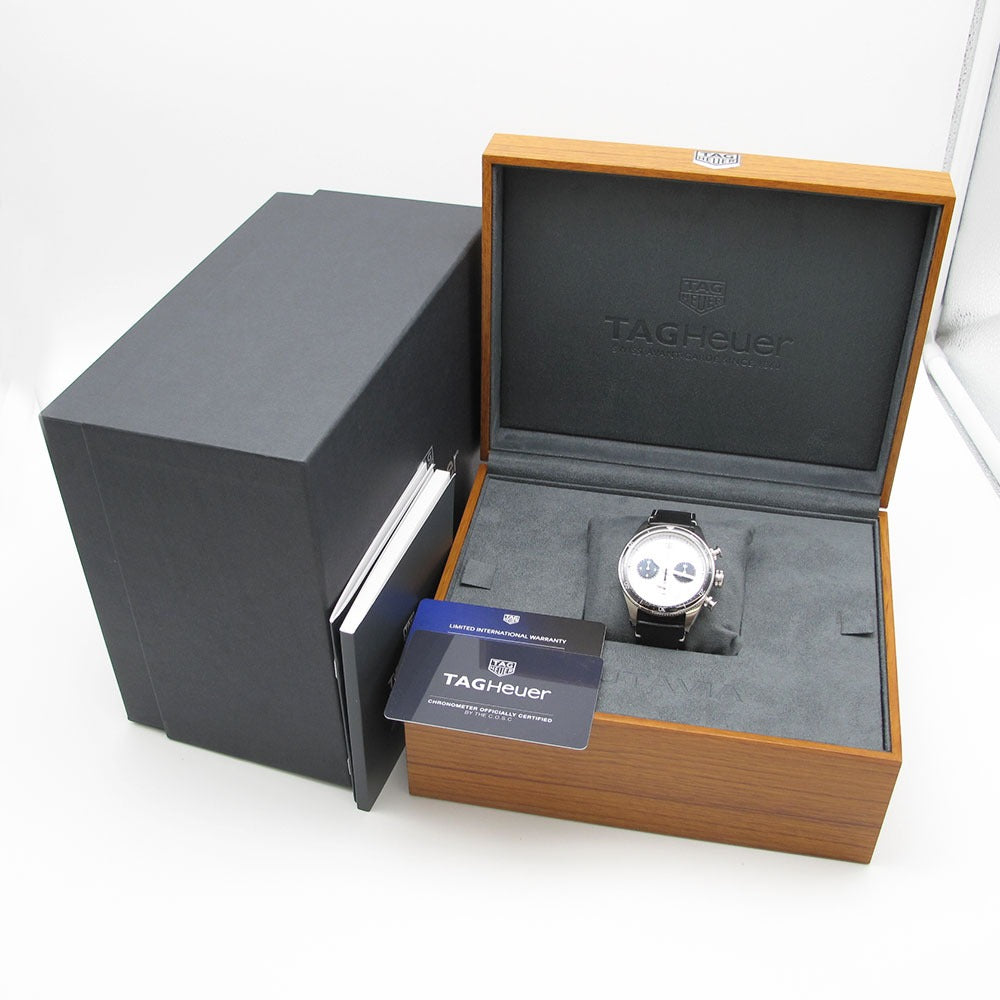 TAG HEUER タグホイヤー 腕時計 オータヴィア 60周年アニバーサリー フライバック クロノグラフ CBE511B.FC8279 美品