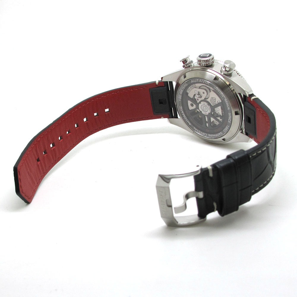 TAG HEUER タグホイヤー 腕時計 オータヴィア 60周年アニバーサリー フライバック クロノグラフ CBE511B.FC8279 美品