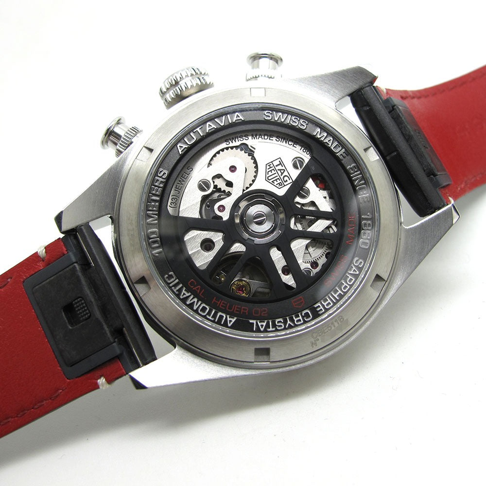 TAG HEUER タグホイヤー 腕時計 オータヴィア 60周年アニバーサリー フライバック クロノグラフ CBE511B.FC8279 美品