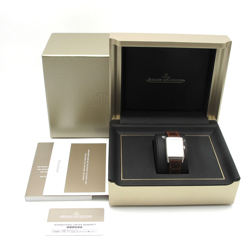 JAEGER LECOULTRE ジャガー・ルクルト 腕時計 レベルソ クラシック ラージ デュオ スモールセコンド Q3848422 手巻き 未使用品