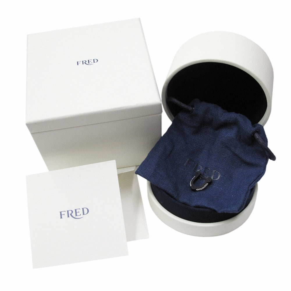 FRED フレッド ピアス フォース10 ウインチ シングルピアス 片耳 ケーブル チタン SS ワンタッチ スナップ アクセサリー ジュエリー 箱・付属品有 8B0317 美品