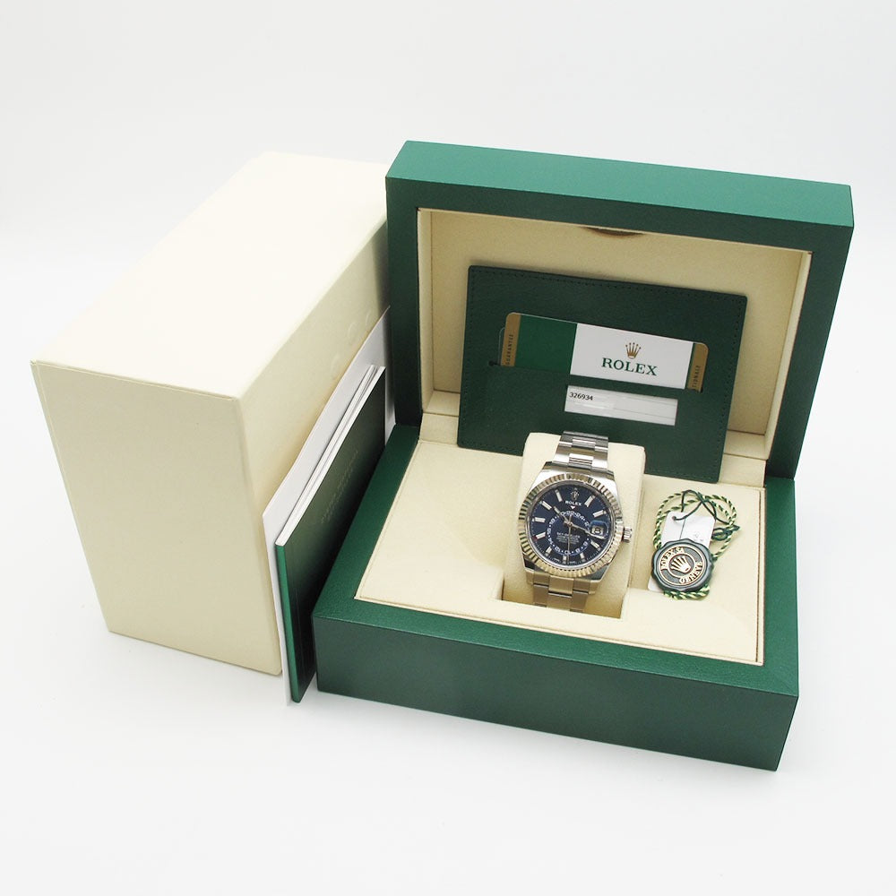 ROLEX ロレックス 腕時計 スカイドゥエラー Ref.326934 ランダム番 ブルーダイアル 自動巻き SKY DWELLER