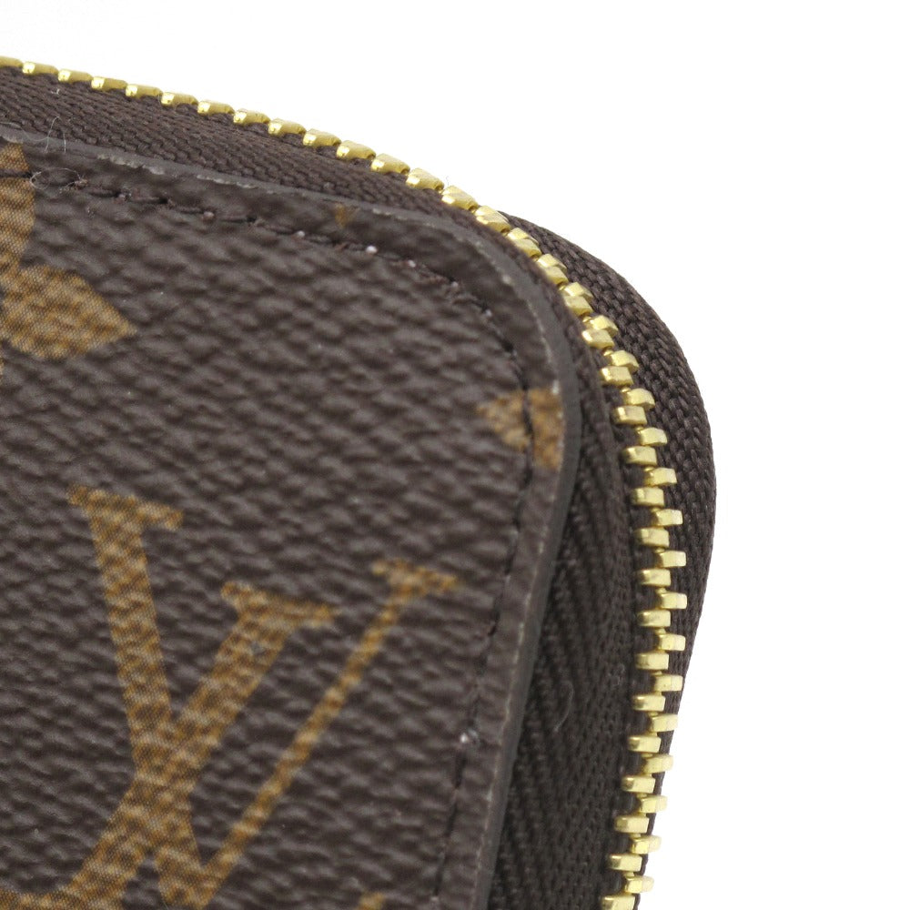LOUIS VUITTON ルイ・ヴィトン 長財布 ジッピーウォレット ローズバレリーヌ ラウンドファスナー PVC レザー ブラウン ピンク モノグラム M41894 未使用品