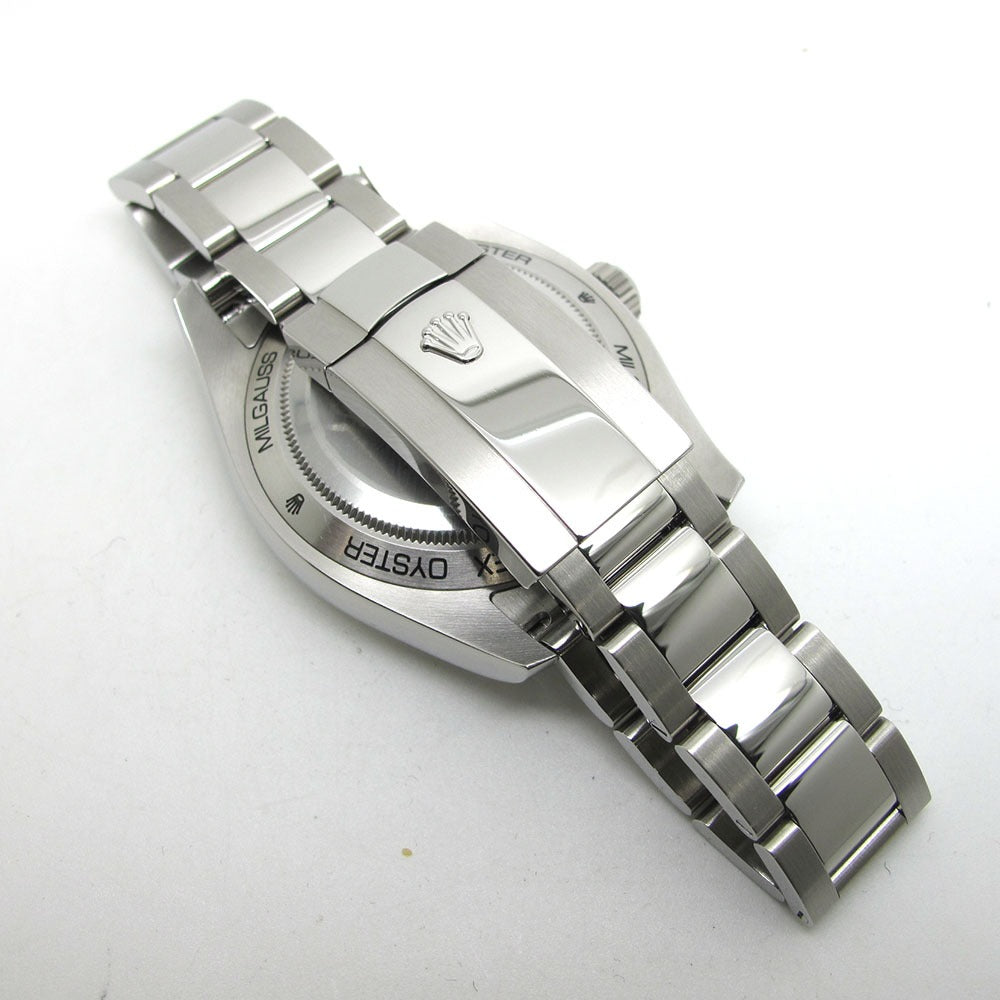 ROLEX ロレックス 腕時計 ミルガウス Ref.116400GV ランダム番 ブラックダイアル 自動巻き MILGAUSS 美品