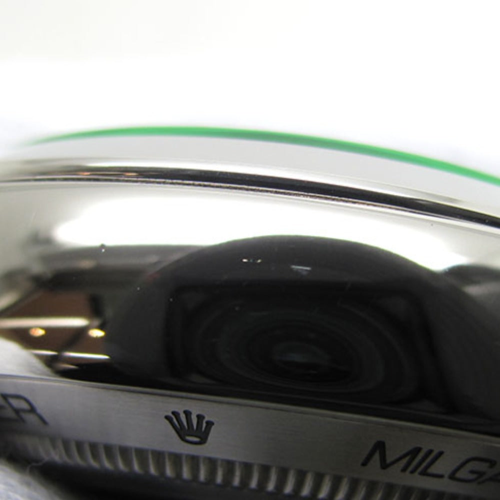 ROLEX ロレックス 腕時計 ミルガウス Ref.116400GV ランダム番 ブラックダイアル 自動巻き MILGAUSS 美品