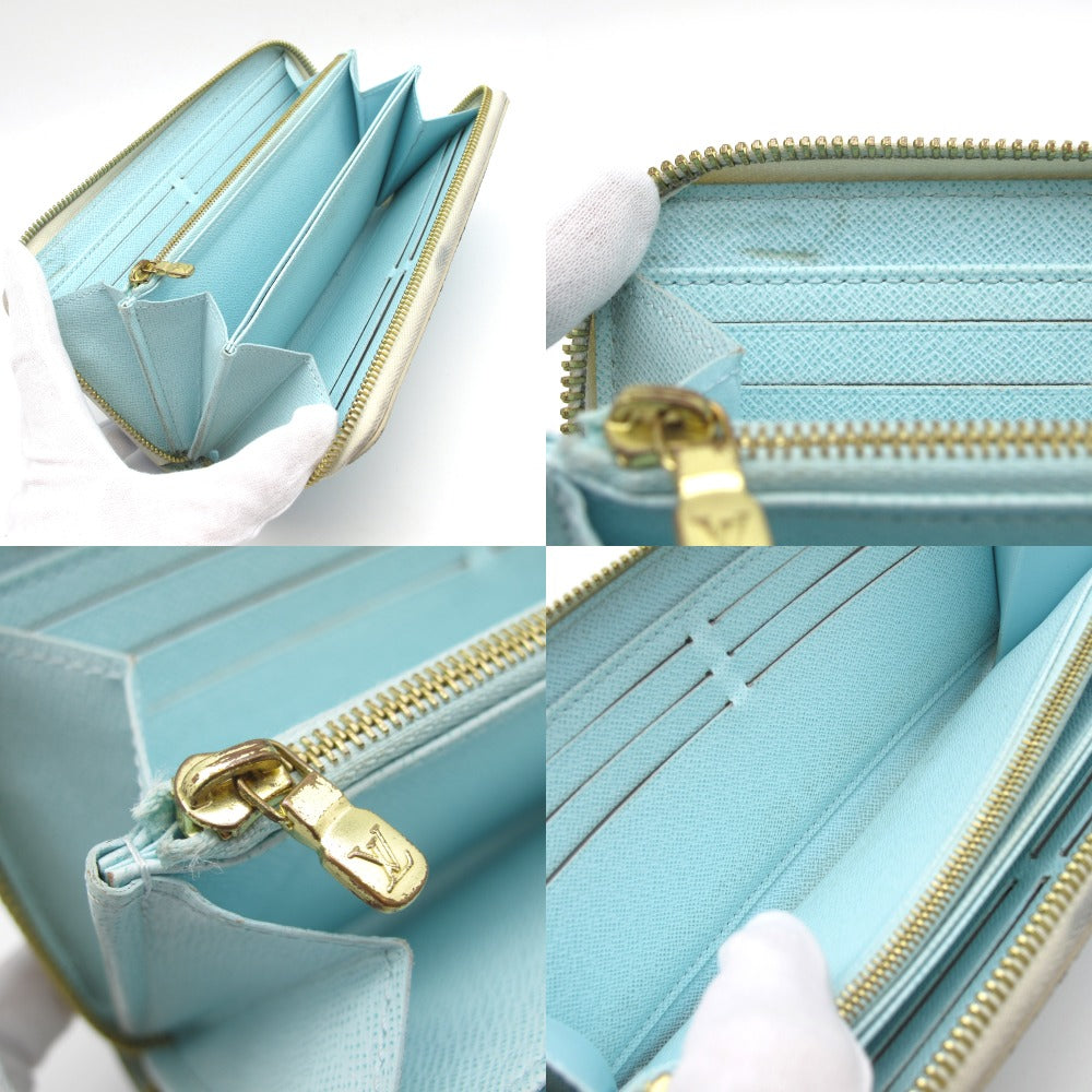 LOUIS VUITTON ルイ・ヴィトン ジッピーウォレット バイザプール モノグラム ジャイアント M80360 ブルー グラデーション ラウンドファスナー 長財布 PVC レザー 箱付き