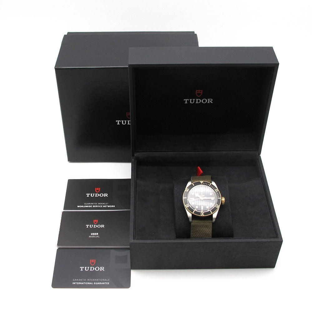 TUDOR チュードル 腕時計 ブラックベイ S&G 79733N M79733N-0005 自動巻き HERITAGE BLACK BAY