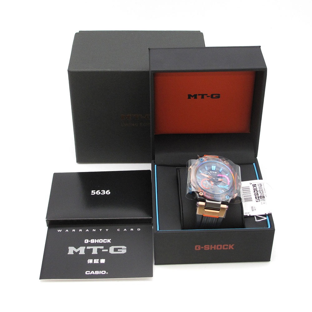 G-SHOCK CASIO ジーショック 腕時計 G-SHOCK MTG-B2000XMG-1AJR ソーラー電波 未使用品