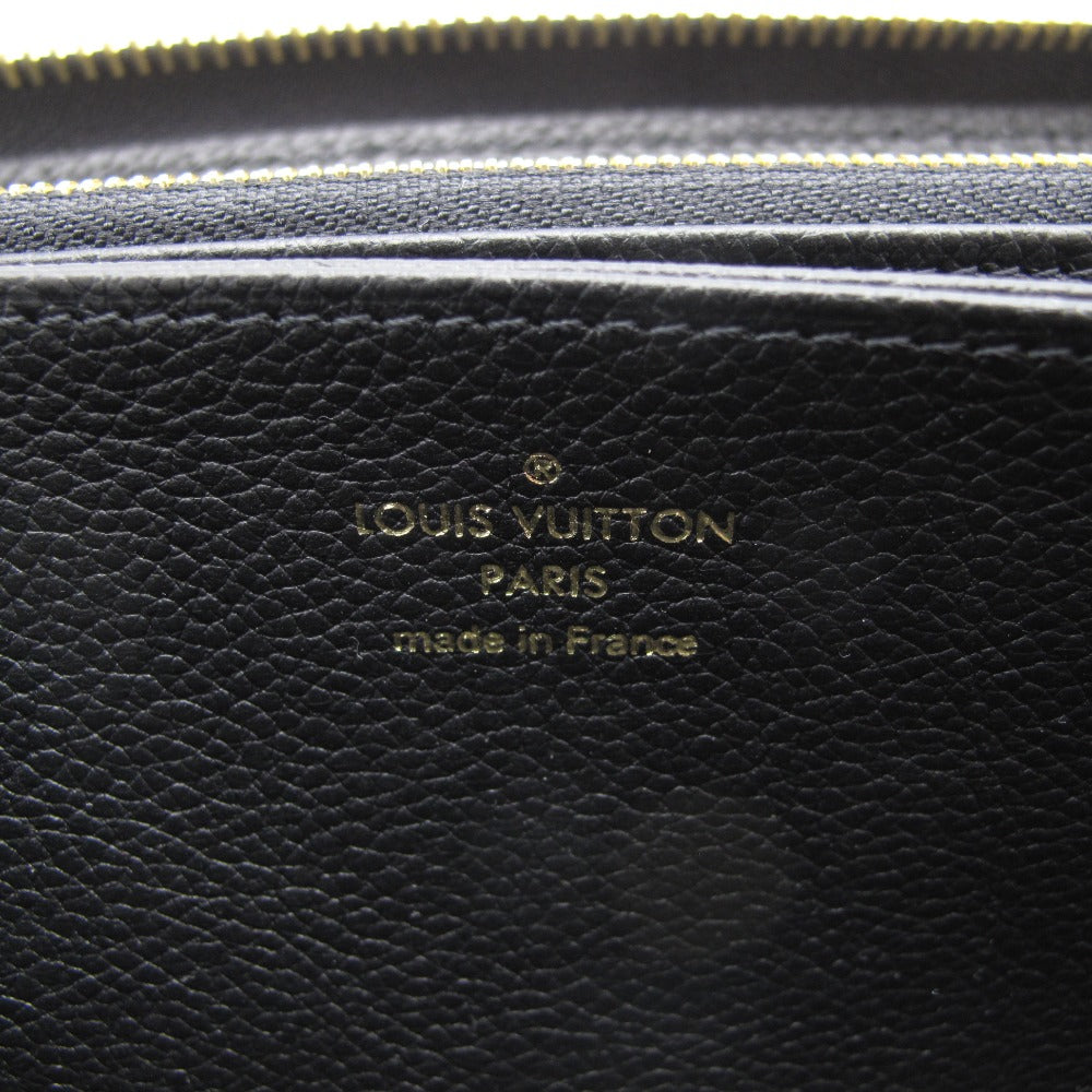 LOUIS VUITTON ルイ・ヴィトン ジッピー ウォレット モノグラム アンプラント M80481 ラウンドファスナー 長財布 ブラック ベージュ レザー レディース メンズ 未使用品
