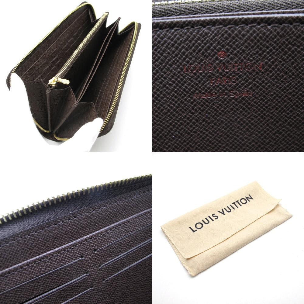 LOUIS VUITTON ルイ・ヴィトン ジッピー ウォレット ダミエ ブラウン N41661 ラウンドファスナー 長財布 PVC レザー 未使用品